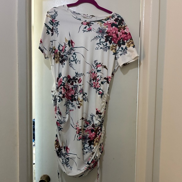 Side gathered t-shirt dress by Patpat XL NWOT - Picture 2 of 3